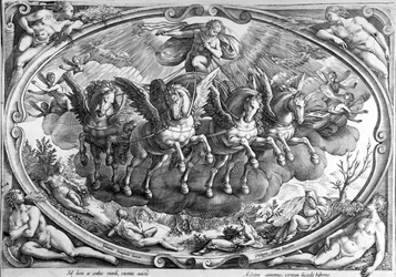 Les Quatre Saisons, gravé par Philip Galle, c.1580